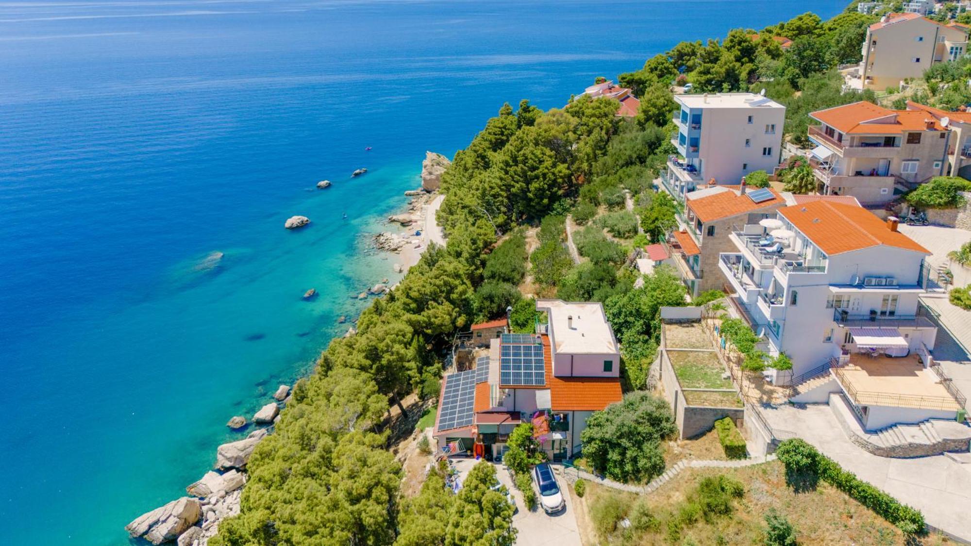 Seaview Apartments Nives Brela Extérieur photo