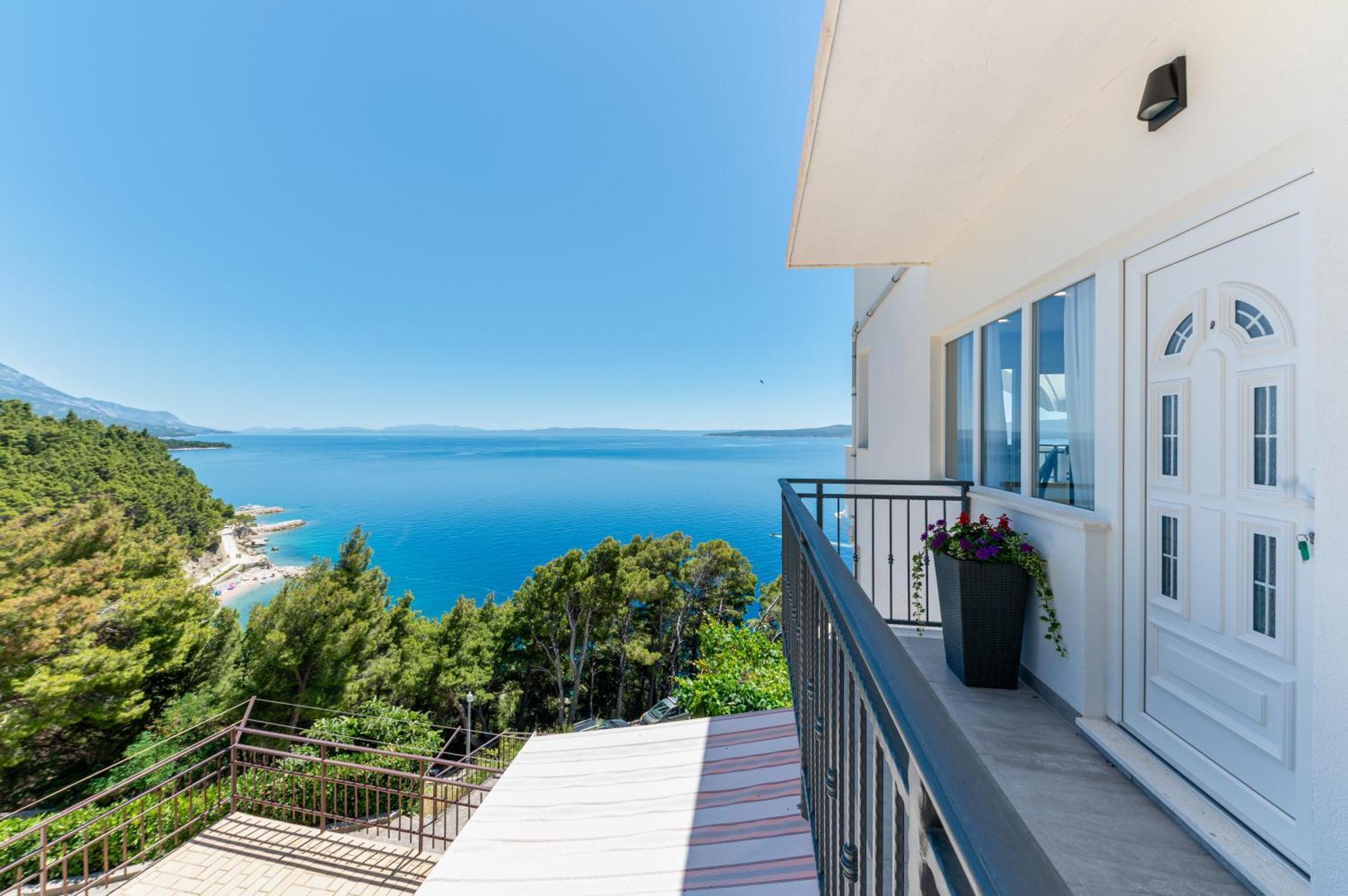Seaview Apartments Nives Brela Chambre photo