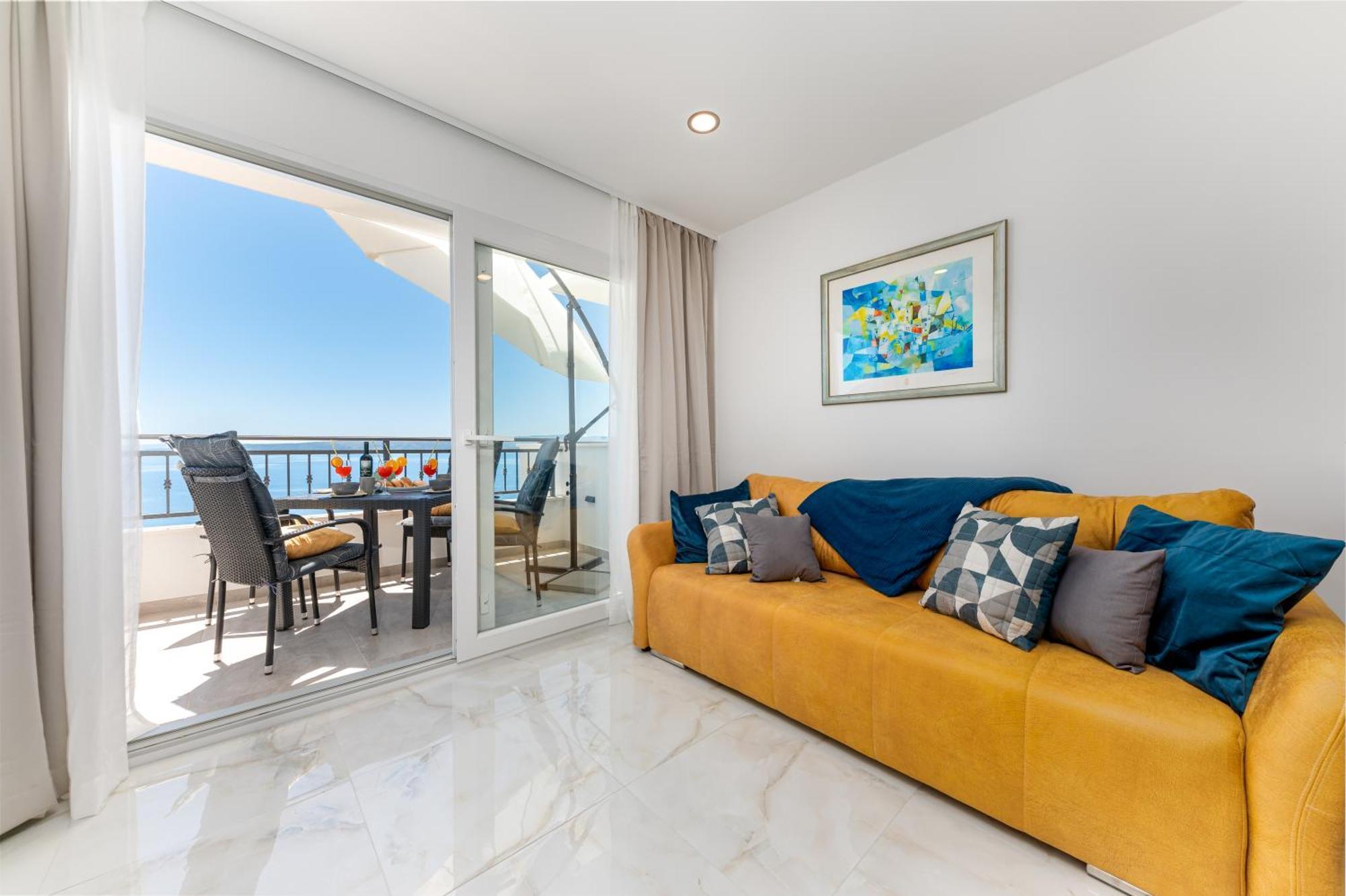 Seaview Apartments Nives Brela Extérieur photo