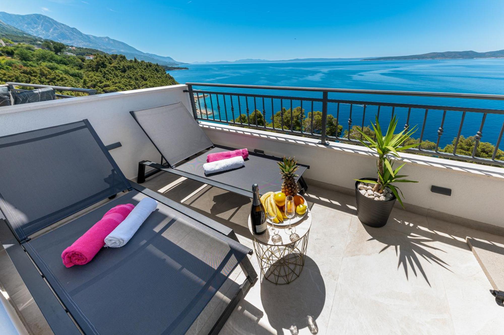 Seaview Apartments Nives Brela Chambre photo