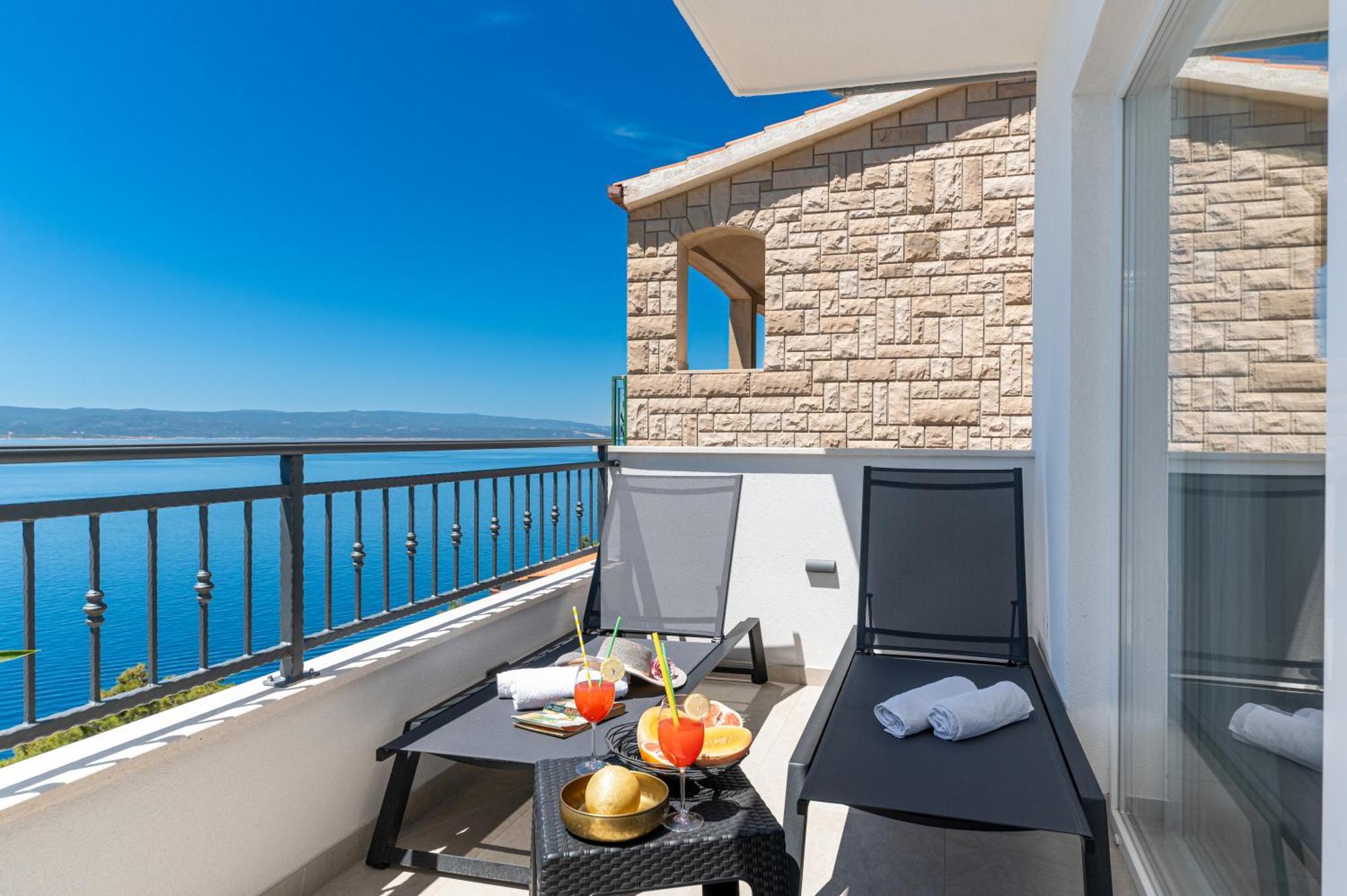 Seaview Apartments Nives Brela Chambre photo
