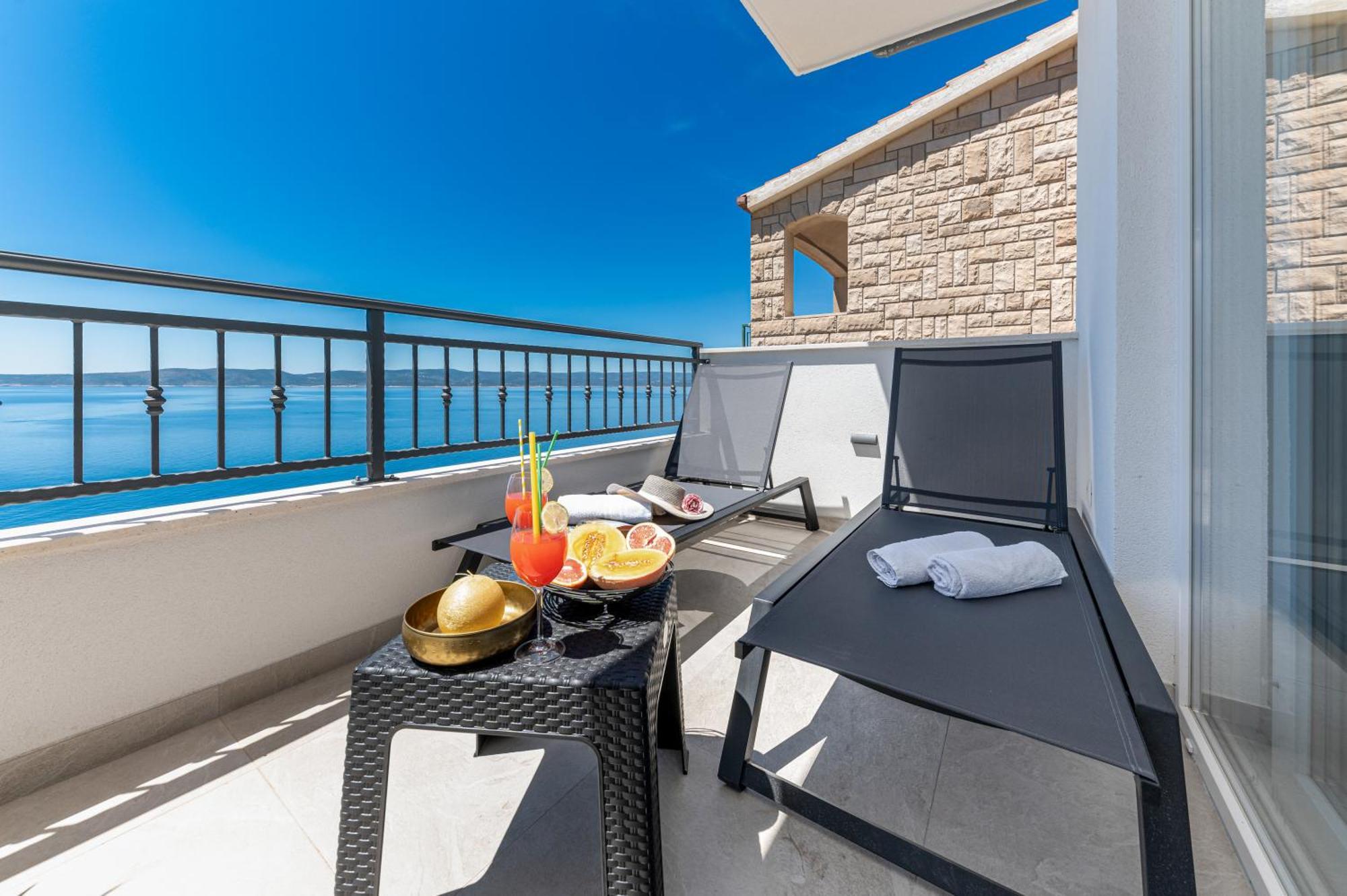 Seaview Apartments Nives Brela Chambre photo